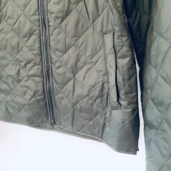 Mercer+Mettle Quilted Full Zip Men’s Jacket S Townsend Green Water-repellent - Picture 13 of 13